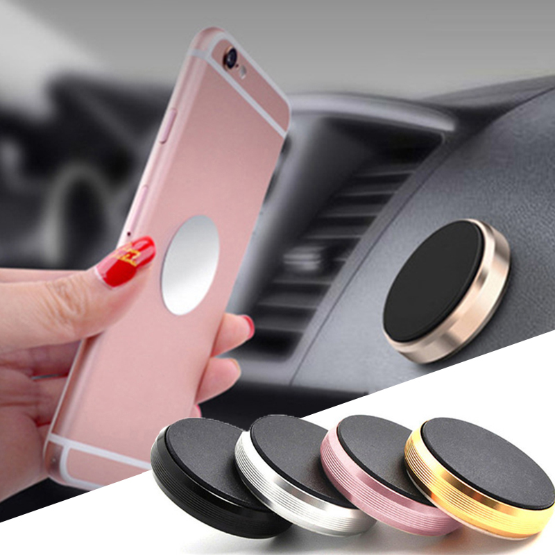 Car Phone Holder - 360度回転式マグネット式車載ホルダー iPhone/Xiaomi対応 マグネットマウント 携帯電話/スマホ用 壁掛け/ナイトスタンド対応 GPS対応