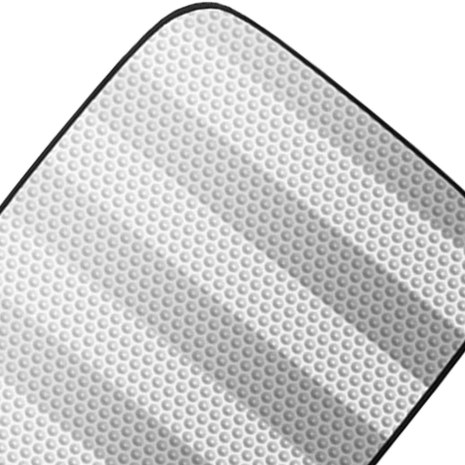 車のサンシェードフロントガラスユニバーサル折りたたみ式反射厚 - Windshield Sun Shade のレビューと価格