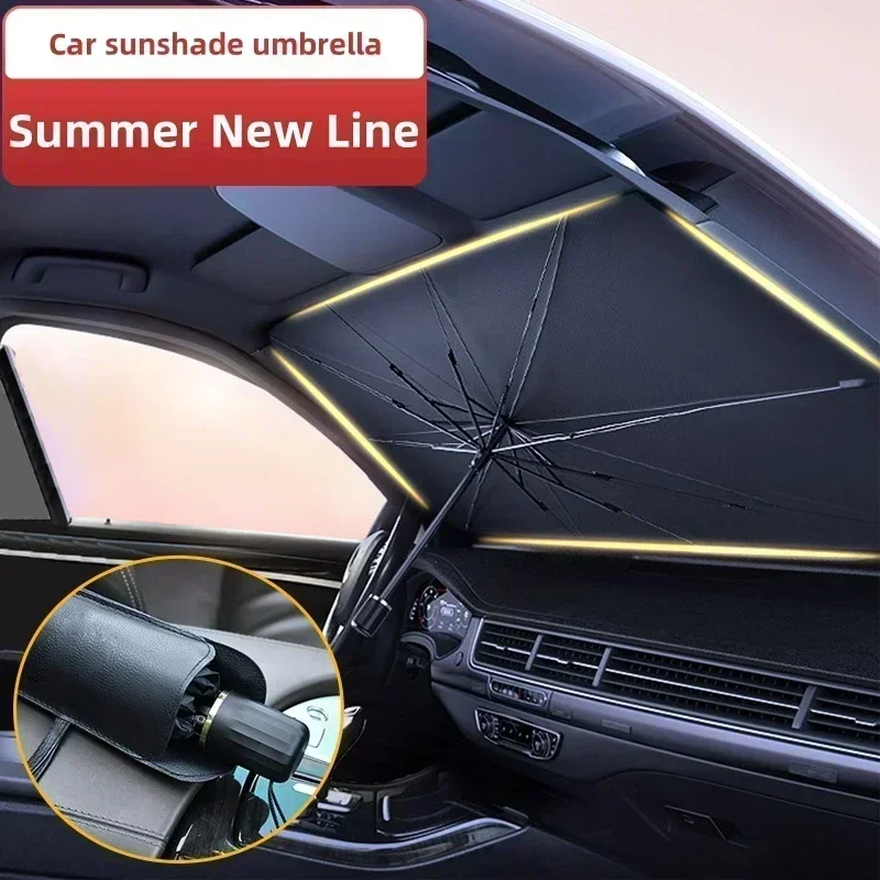 車のフロントガラスサンシェード多機能便利な折りたたみ式車用パ - Windshield Sun Shade のレビューと価格
