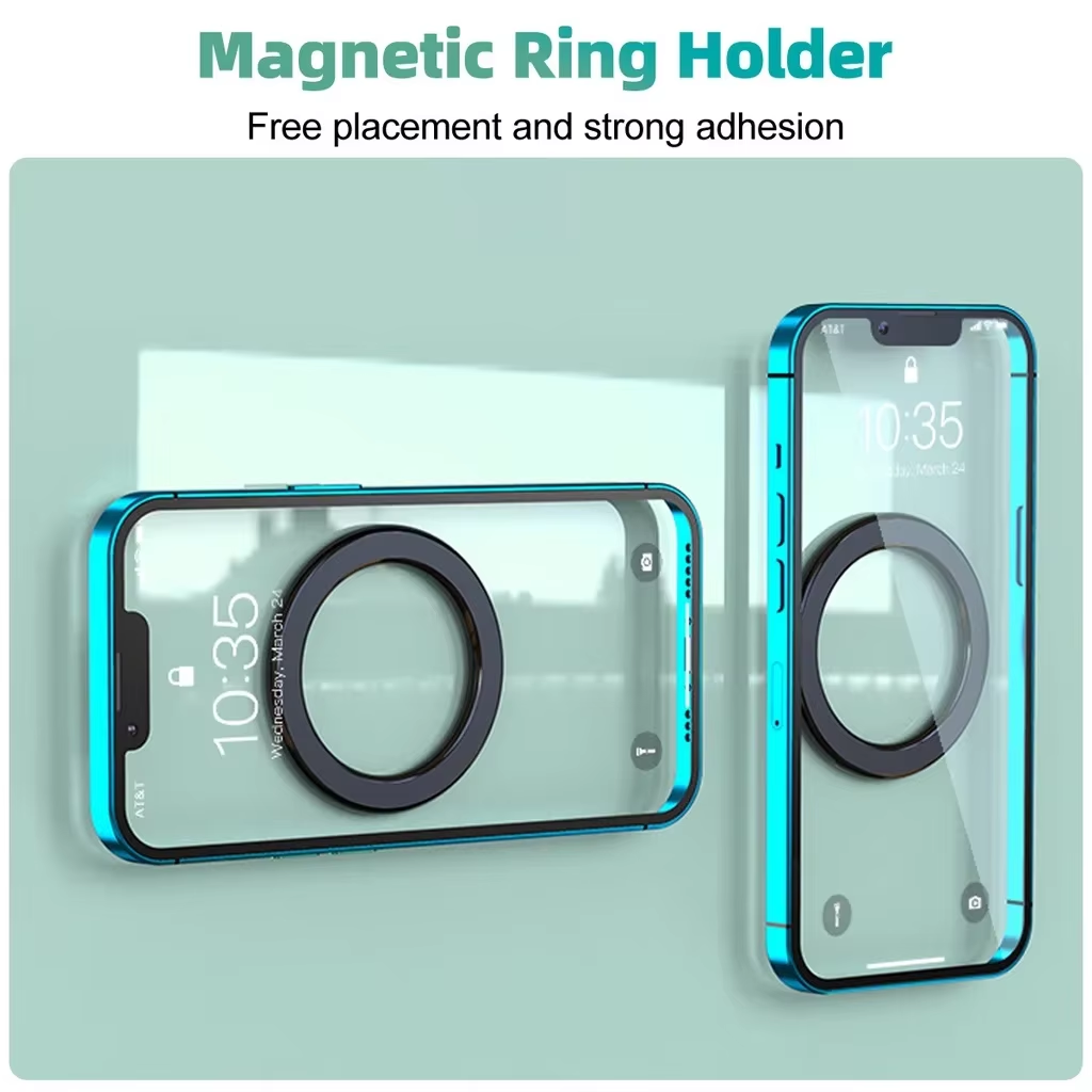 MagSafe対応 強力磁気リング式スマホホルダー 粘着マグ - Car Phone Holder のレビューと価格