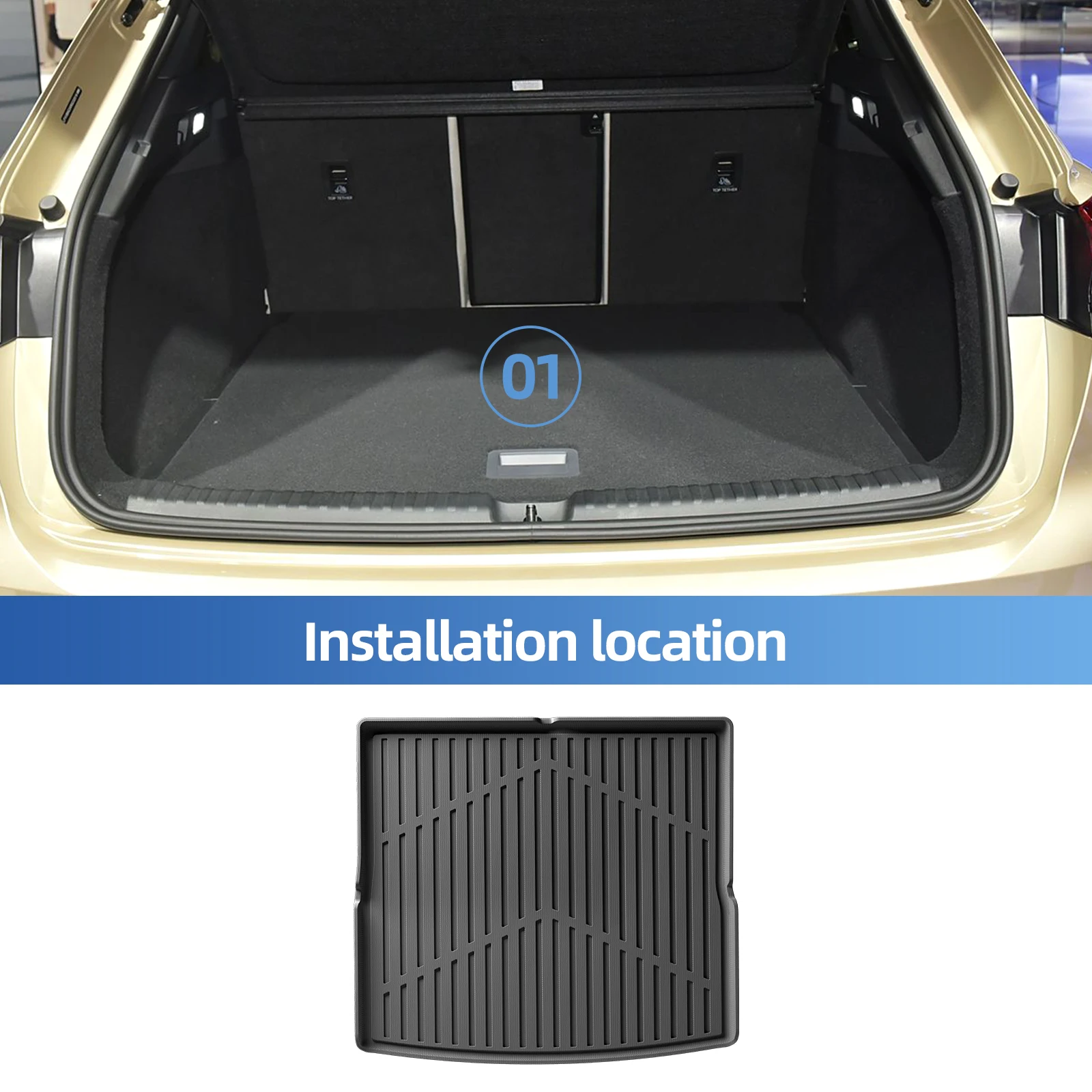 Smabee アウディ Q4 E-tron 2022-202 - Car Floor Mat のレビューと価格