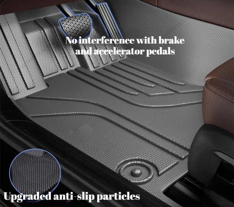 フルサラウンドTPEフロアマット、防水エコフレンドリーインテ - Car Floor Mat のレビューと価格