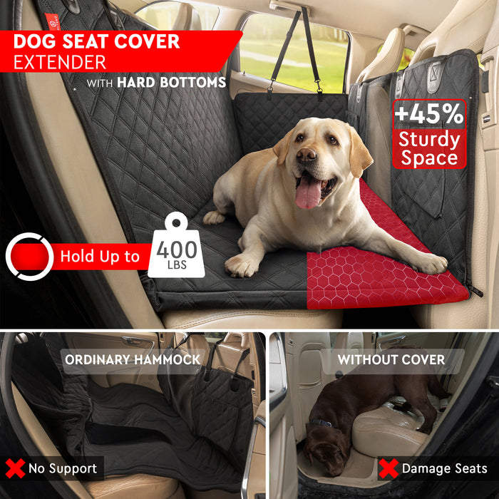 大型犬用カーシートカバー。耐久性に優れたファスナー付きハンモ - Car Seat Cover のレビューと価格