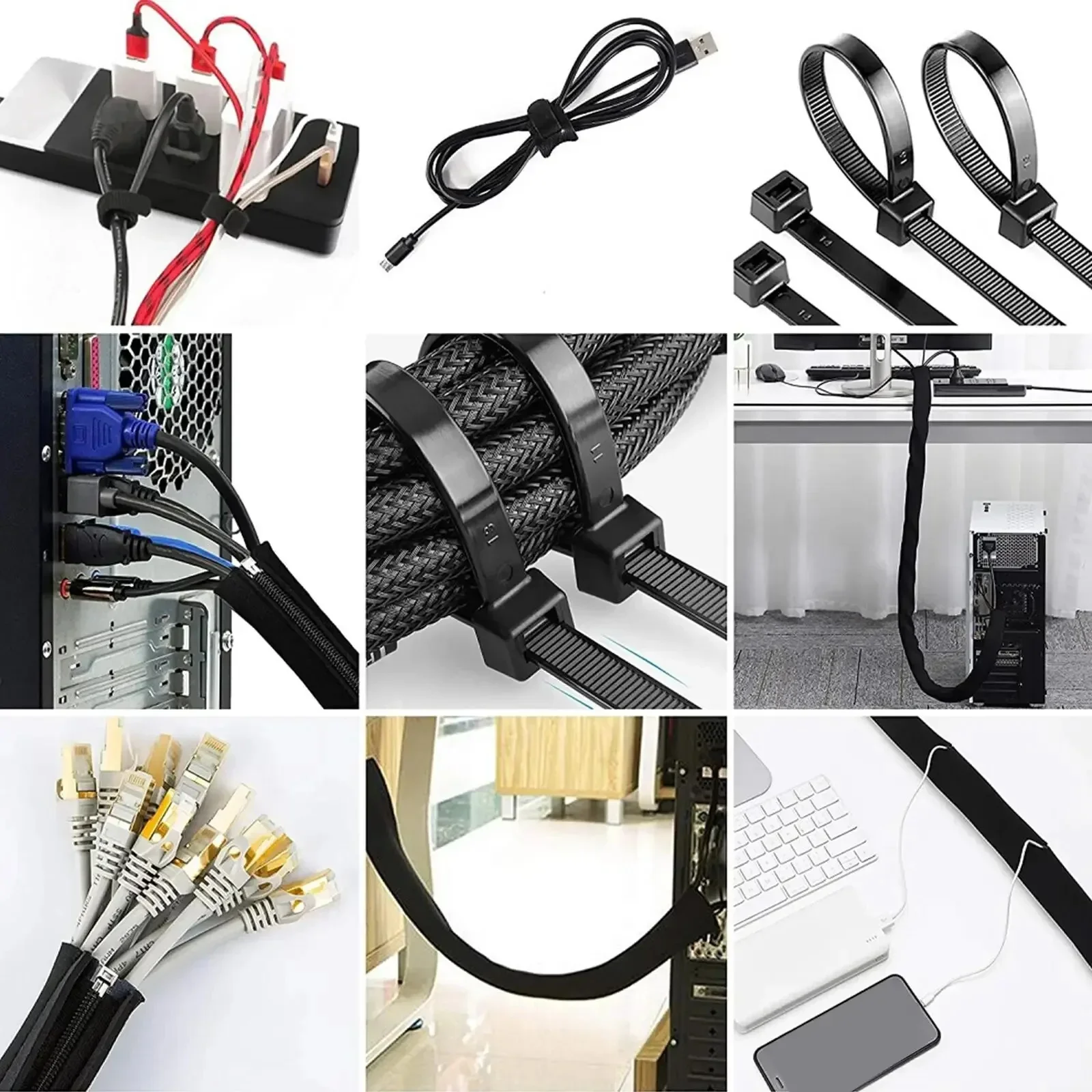 173個入り ケーブル整理クリップ オフィス用ケーブル管理キ - Car Cable Organizer のレビューと価格
