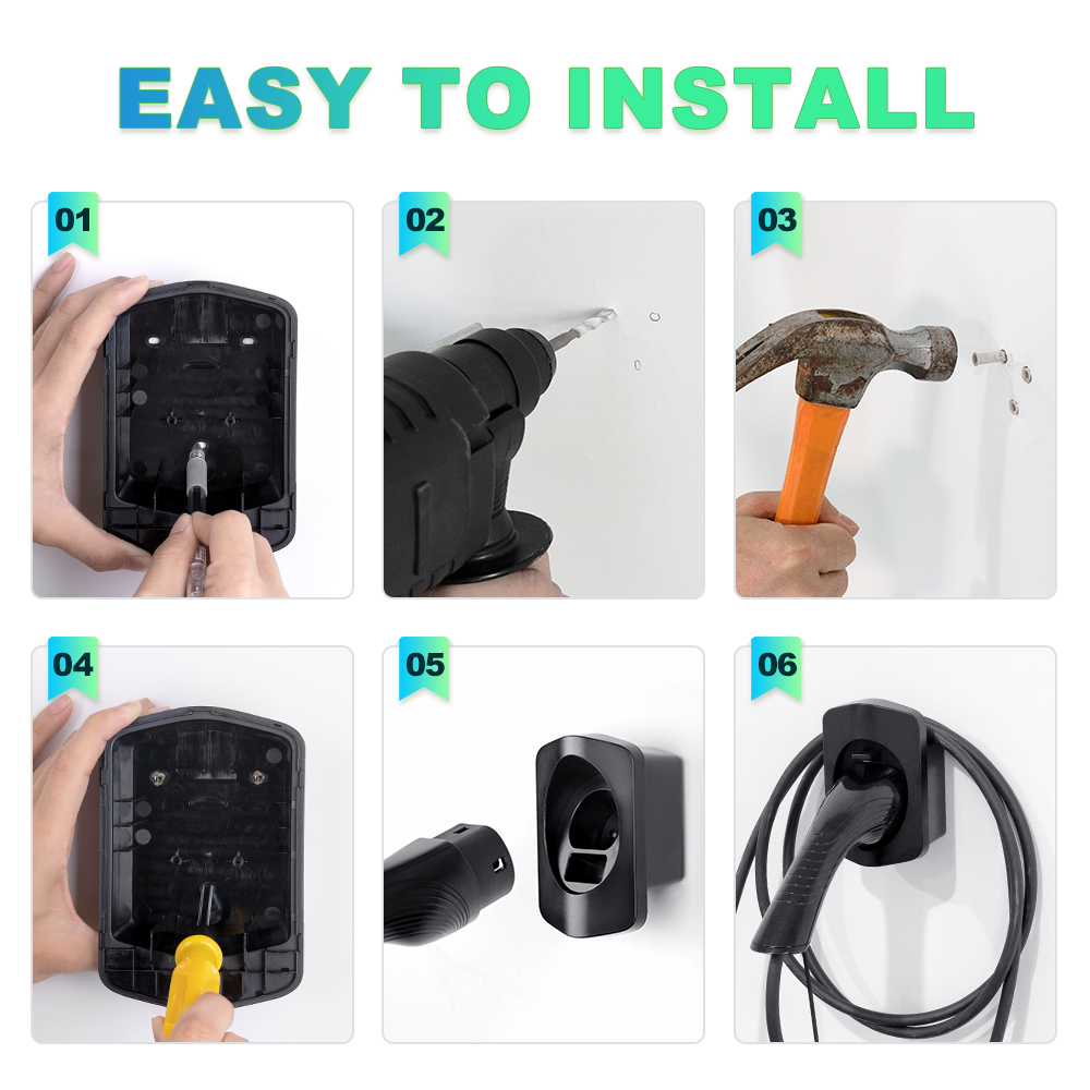 IPENGEN EV 充電器ホルダータイプ 2/タイプ 1  - Car Cable Organizer のレビューと価格