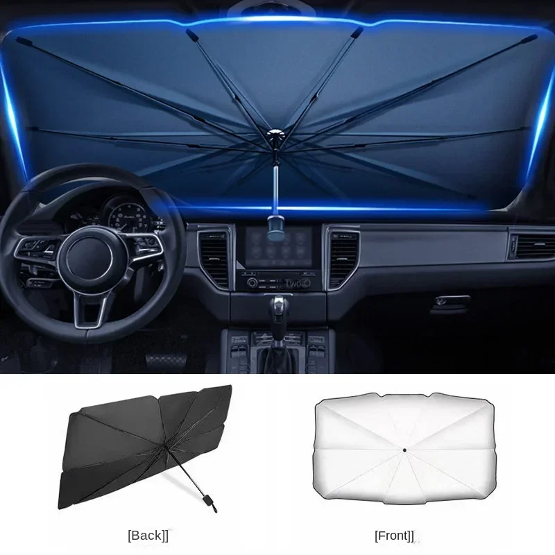 Baseus ウインドシールドサンシェード傘型ヘムエッジカバ - Windshield Sun Shade のレビューと価格