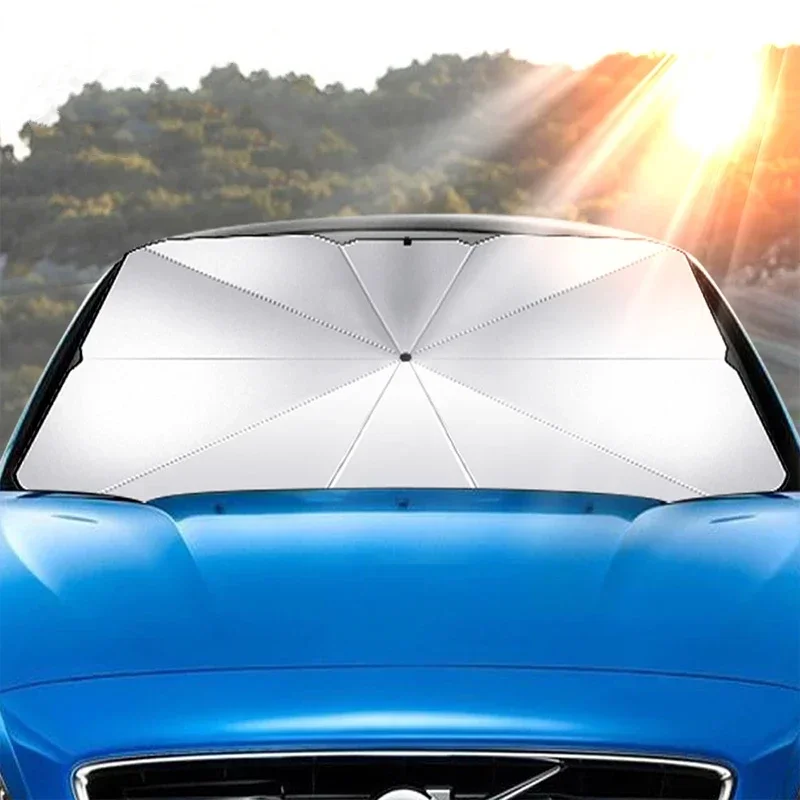 Baseus ウインドシールドサンシェード傘型ヘムエッジカバ - Windshield Sun Shade のレビューと価格