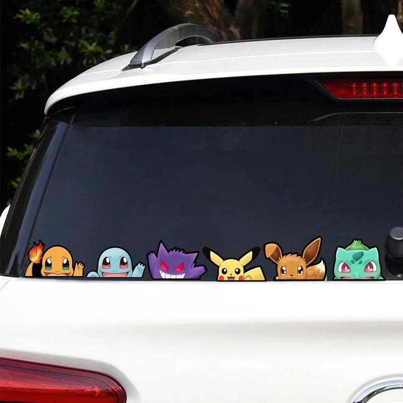 かわいいモンスターのクリエイティブなカーステッカー、アニメキ - Car Accessories Japanese のレビューと価格